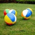 thumbnail image 2 of 3 pelotas inflables de colores, divertidas pelotas de agua desinflables para playa, piscina y actividades al aire libre, 2 of 7