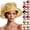 Gold, variant on Women's Organza Hat Floral Decor Formal Church Hat Vintage Sun Headwear for Cocktail Tea Party Wedding