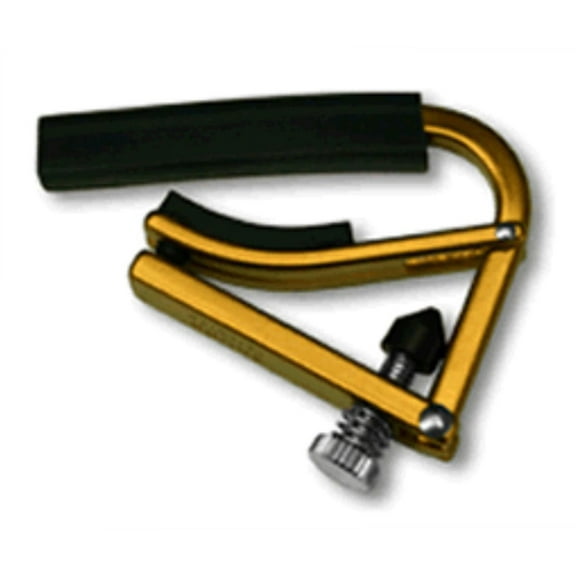 Shubb L1 Lite Capo for Steel String Guitar - Gold