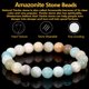 thumbnail image 1 of Pulsera de piedra natural, amatistas, turquesas, turmalinas, cuentas de aguamarina, regalo de joyería para hombres, protección magnética de la salud para mujeres Tan Jianjun unisex, 1 of 2