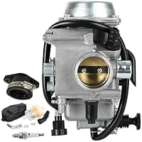 Carburetor Kit with Intake Manifold Replacement ATC250ES ATC250SX FourTrax 250 TRX250 16100‑HA6‑033 16100‑HA8‑033 16211‑HA0‑000