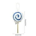 thumbnail image 3 of PRETXORVE Christmas Decor, Christmas Tree Decorations, Christmas Candy Cane Pendant, Foam Christmas Ball, Sequin Striped Christmas Tree Pendant, Festive Decoration, 3 of 6