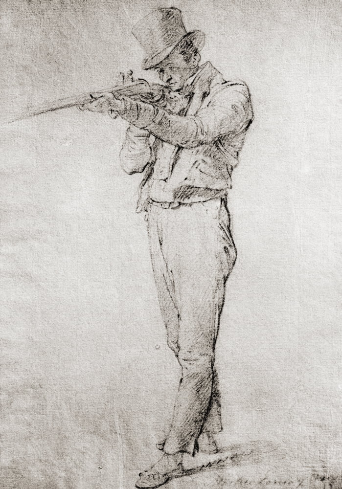 Mateo Garcia Guerrilla Fighter Who Took Part In The Defence Of Valencia In 1808 During The Spanish War Of Independence From Guerra De La Independencia Published 1935 Canvas Art - Ken Welsh Design Pic