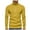 01 Yellow, variant on Weiqiqre Sweaters for Men Turtle Neck Shirts, Lightweight Pullover Sweater Slim Fit Mock Knitted Long Sleeve Choker Sweater