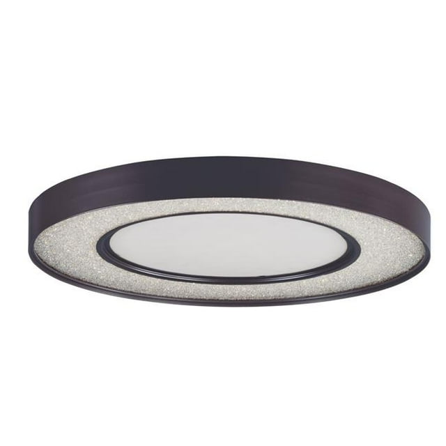 Maxim 35041CRYBZ 3.75 in. Splendor LED Flush Mount - Bronze