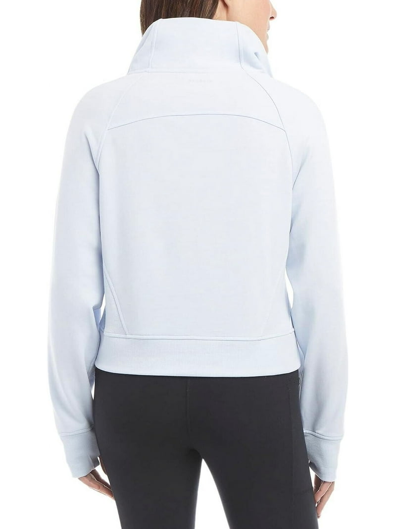 Danskin Mixed Rib Half Zip Jacket Women's Pullover