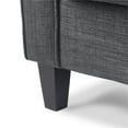 thumbnail image 6 of Serta Harmon Roll Arm Sectional Dark Gray, 6 of 13