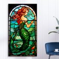 thumbnail image 4 of Pintura de diamante 5D DIY Taladro redondo completo Vidrieras Sirena Kit Decoración (sz4410), 4 of 9