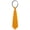 Orange, variant on Men's Pre-Tied Zipper Tie Solid Color Formal Casual Adjustable Wide Tie Orange 35cm/13.8'
