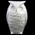 thumbnail image 2 of Urban Trends Collection 14012 Ceramic Standing Owl Figurine - Small, Gloss White, 2 of 2
