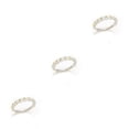 thumbnail image 1 of Qarigey Anillos de flores Vintage para mujer, compromiso de boda, anillo de Metal para nudillos, joyería para dama de honor, anillo de Type1 NO1, 1 of 6