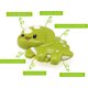 thumbnail image 3 of Juguetes de baño para bebé, 3 piezas de juguetes con ventosa, juguetes sensoriales para niños pequeños, juguetes de aprendizaje para niños, juguetes con sonajero para niños, 3 of 5