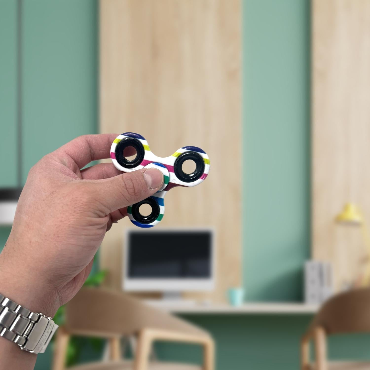 8€19 sur Fidget Hand Spinner Multicolor Qumox - Jeu d'adresse - Achat &  prix