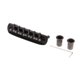 thumbnail image 1 of Piezas de instrumentos musicales de aleación Puente de guitarra eléctrica Conjunto de puente de guitarra de con pieza de cola de llave Negro kusrkot Piezas de puente de guitarra eléctrica, 1 of 6