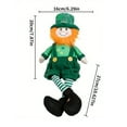 thumbnail image 3 of BOBOMOTI St Patricks Day Decorations Clearance Green St Patricks Gnome Plush Tomte Elf Doll Saint Patrick's Day Irish Decorations Table Ornament, 3 of 6