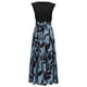 thumbnail image 3 of WILLBEST Vestidos De Lino Para Mujer Vestidos De Verano Para Mujer 2025 Vestido Largo Cruzado De Manga Corta Con Estampado Floral Vestido De Línea A Con Volantes Y Retazos, 3 of 3