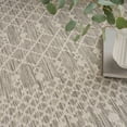 thumbnail image 4 of Nourison Positano Indoor/Outdoor Light Grey 5' x 7' Area Rug (5x7), 4 of 12