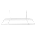 thumbnail image 3 of Milisten 1pc Grid Iron Frame Hanging Iron Frame Shelf Simple Wall Decoration for Pet Parrot Bird Perching(White), 3 of 5