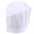 thumbnail image 2 of Chef Hats – 24-Pack Disposable White Paper Chef Toques, Chef Supplies, Adjustable Professional Kitchen Chef Caps For Baking, Culinary Hygiene, Cooking Safety, 20-22 Inches In Circumference, 2 of 6