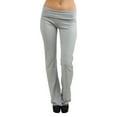 thumbnail image 3 of Vivian's Fashions Yoga Pants - Full Length (Junior and Junior Plus Sizes), 3 of 4