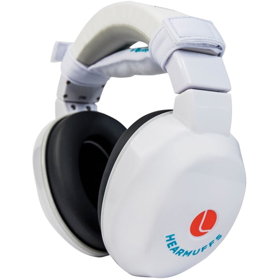 Lucid Audio LA-INFANT-PM-WH Infant Hearmuffs With Growband