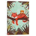 thumbnail image 2 of iCanvas  "Sleeping Tiger" by Jay Fleck Canvas Print, 2 of 5