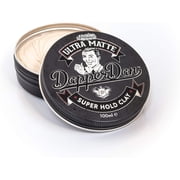 Dapper Dan Ultra Matte Hair Clay, Long lasting Hold, Subtle Vanilla and Raspberry Fragrance, 1 x 100 ml