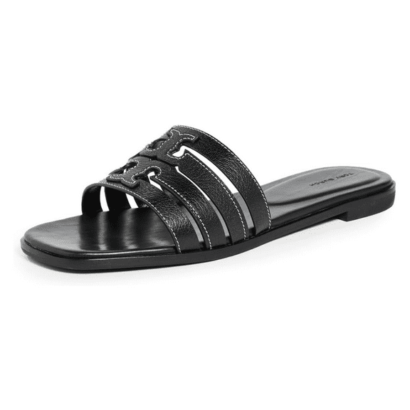 Tory Burch Fw Ines Cage Slide Perfect Black / Perfect Black 10