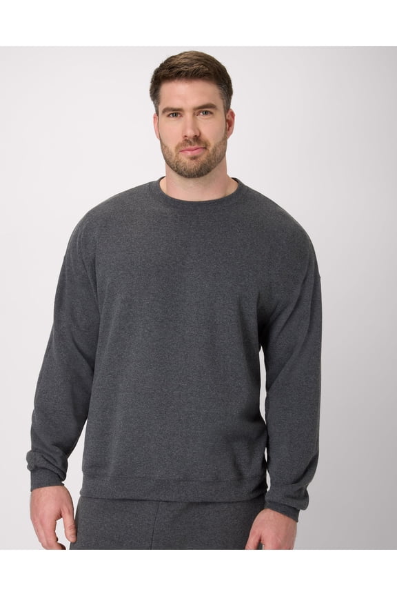 Men's and Big Men's EcoSmart Fleece Sweatshirt, Sizes S-5XL