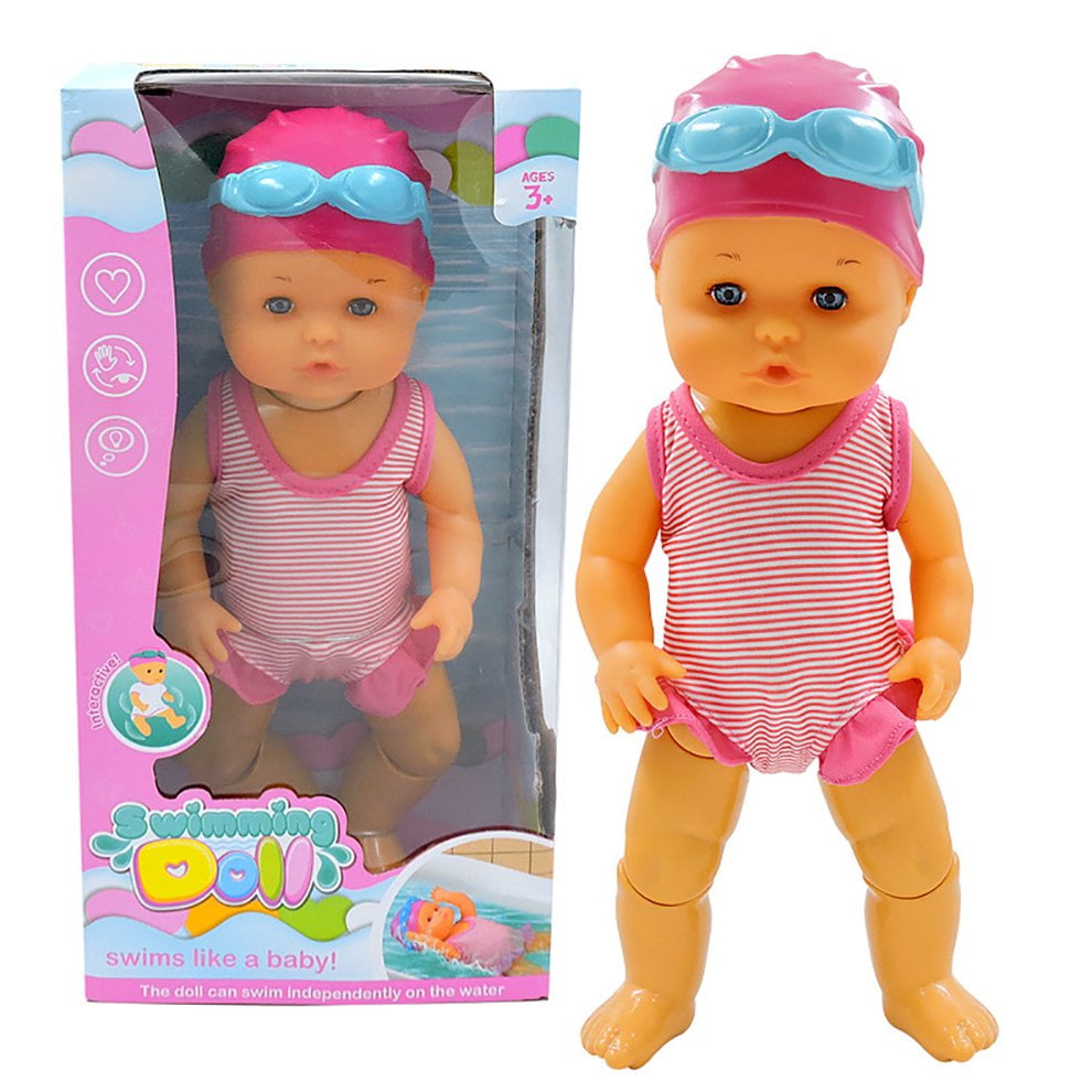 baby doll that swims in water