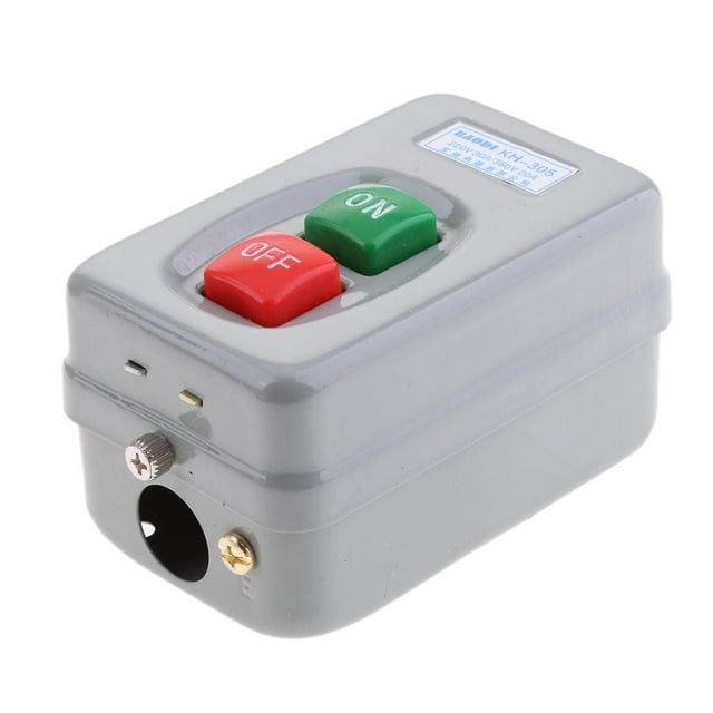 Almencla Bouton Poussoir Électrique Boîte de Commande de Puissance Kh 305 3p Auto-Verrouillable / Désactivé