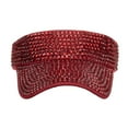 thumbnail image 4 of GDREDA Baseball Cap Fashion Women Leopard Print Sun Baseball Visor Cap Red,One Size, 4 of 4