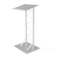 thumbnail image 2 of FixtureDisplays® 25" Single Truss Podium for Floor, Steel - Silver 19627 19627 Free Shipping!, 2 of 7