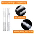 thumbnail image 4 of Bolígrafo de aceite para cutículas Rvetol, paquete de 30 unidades, 5 ml, transparente, con brocha, 4 of 7