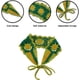 thumbnail image 4 of Bandanas para el pelo hippies, diademas para mujer, diademas bohemias, bandas para el pelo tejidas, pañuelos florales para la cabeza, 4 of 5
