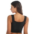 thumbnail image 2 of TiaoBug Women Crop Tank Top Summer Sleeveless Shoulder Strap Vest S-L, 2 of 7