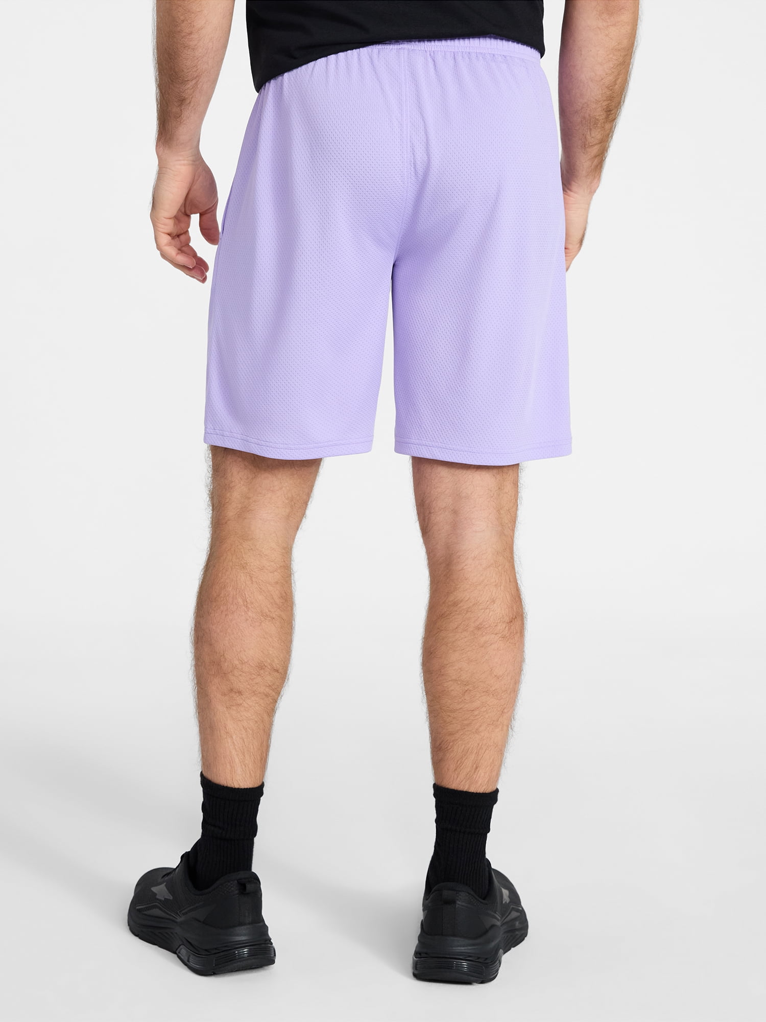 Athletic Works Men's and Big Men's Active Mesh Shorts, 9" Inseam, Sizes XS-5XL
