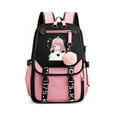 thumbnail image 3 of SpyXFamily Anya Forget Anime Backpack Girl KawaiiM Pink6, 3 of 5