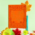 thumbnail image 5 of Class Act Stationery Orange Book Bound Faux Leather 10"x7" Journal, 100 CR Sheets, 5 of 8