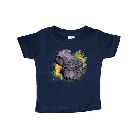 

Inktastic Colorful Lurking Gator Gift Baby Boy or Baby Girl T-Shirt