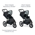 thumbnail image 5 of BOB Gear Single Jogging Stroller Adapter for Britax Infant Car Seats, Gray, 5 of 5