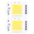 thumbnail image 2 of 2PCS High Bright AC110V 50W Integrated LED Chip Light, 6x4cm Source COB Chips Light, 2 of 8