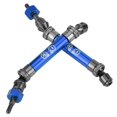 thumbnail image 4 of 2Pcs Front CVD Drive Shaft for Traxxas Slash 4x4 1/10 RC Truck (Navy Blue), 4 of 4