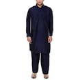 thumbnail image 1 of Mens Handmade Desginer Silk Blend Indian Bollywood Ethnic Wear Pathani Suit Set, 1 of 1