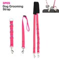 thumbnail image 2 of Corde de Toilettage pour Animaux Réglable 3 Pcs Kit de Toilettage pour Animaux avec Anneau de Toilettage Sangle d'Extension Multifonctionnelle Réglable Corde de Toilettage pour Animaux, 2 of 8