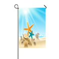 thumbnail image 1 of Bandera ABPHQTO Habitantes del mar en playa 30x45 cm, 1 of 1