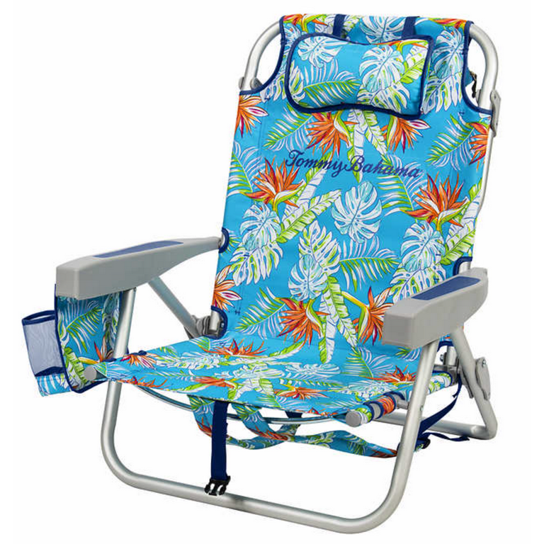 Tommy Bahama Backpack Folding Reclining Polyester Beach Tommy Bahama Backpack Folding Reclining Polyester Beach