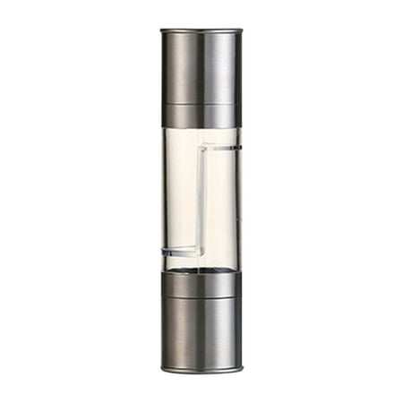 

Pepper Grinder Set Double Head Pepper Grinder Manual Pepper Mill Grinder Refillable Pepper Grinder