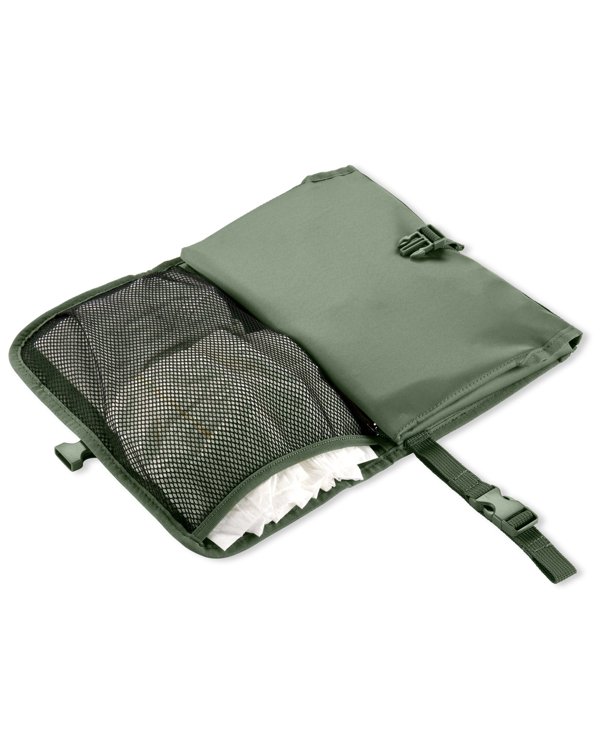 Skip Hop Pronto Signature Diaper Changing Pad Clutch in Dark Sage