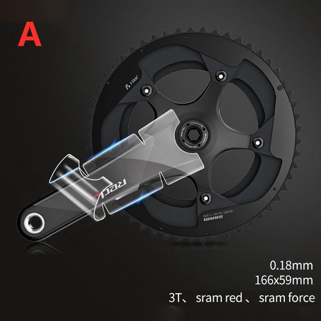 GLFILL Bicycle Crank Protector Stickers Adhesive TPH Film For SRAM For SHIMANO Cycling Crankset Protector Decals Parts A